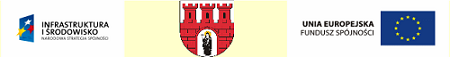 Logotypy unijne i herb gminy